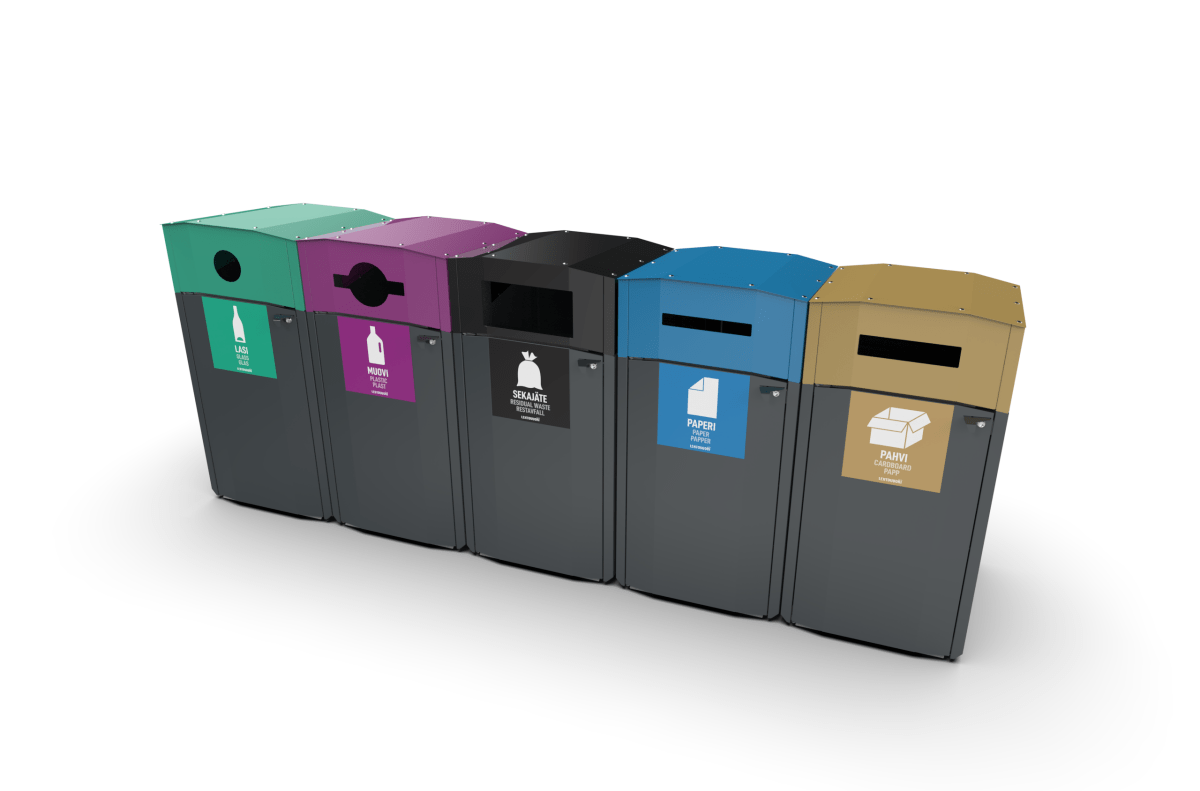 Lajitteluastia EkoCity Flow 240 - Lehtovuori