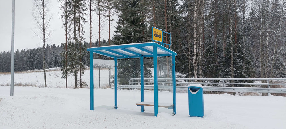 Vihdin pysäkkikatokset, Vihti - ViVa-pysäkkikatokset ja Ellipse 100 -roska-astia