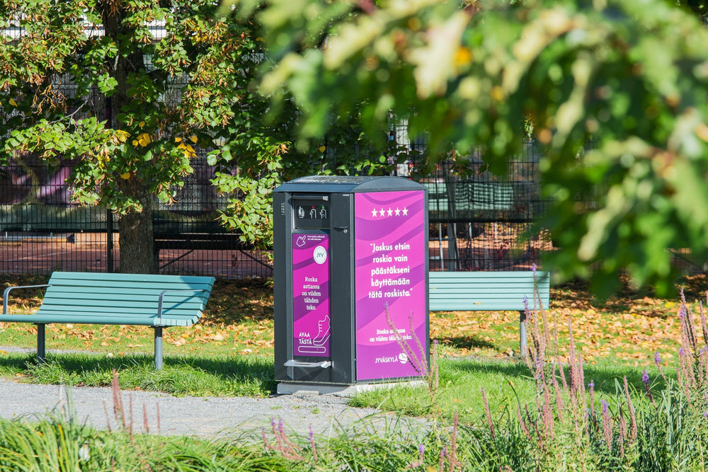 Jyväskylän kaupunki – CitySolar 240 -älyroska-astia