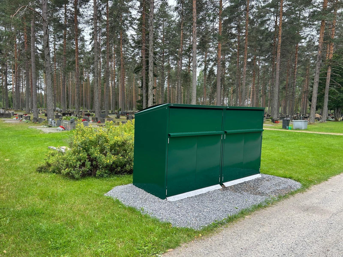 Polvijärven hautausmaa – Modul-jätekatokset