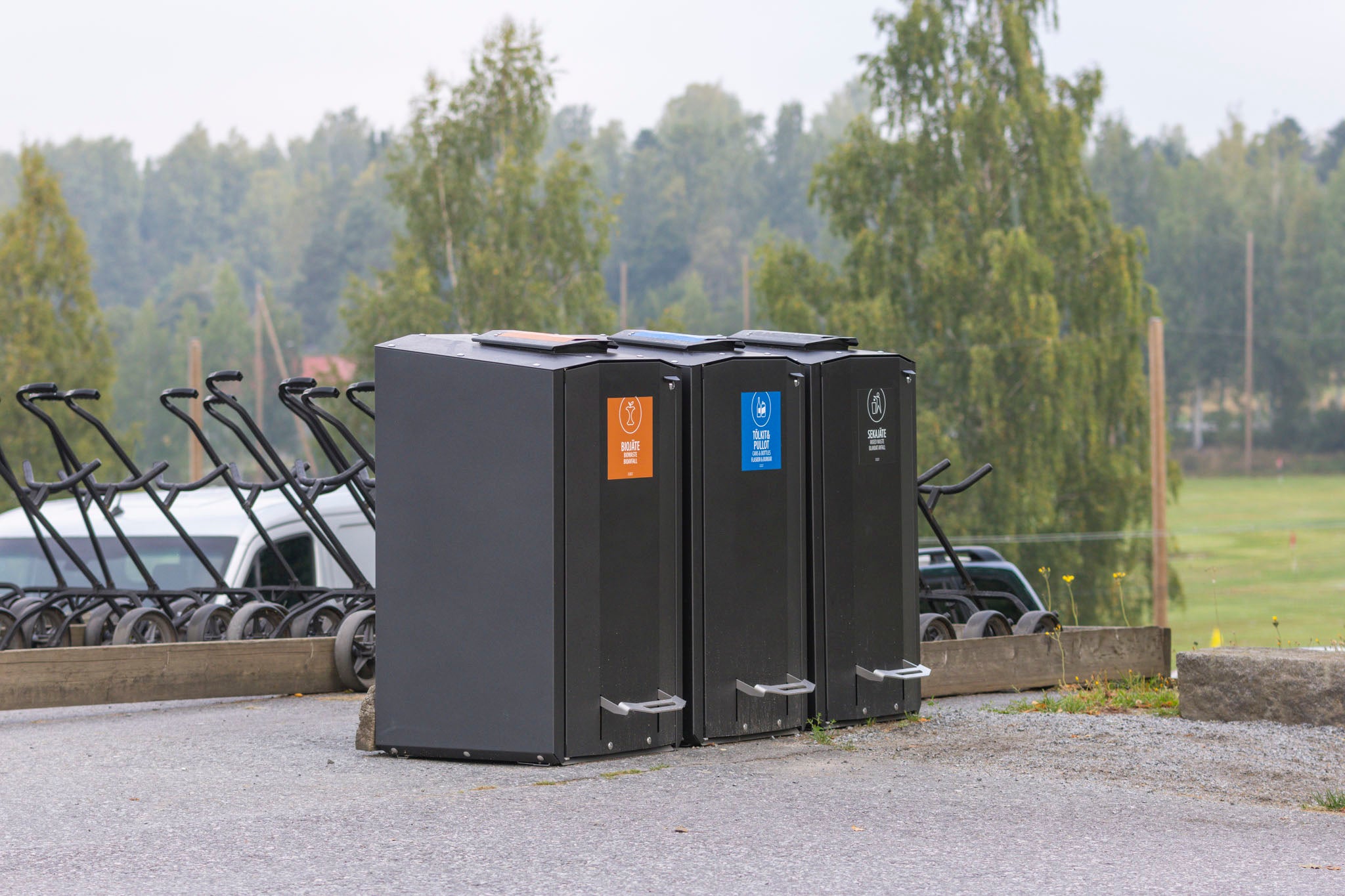 EkoCity-lajitteluastiat - Lehtovuori