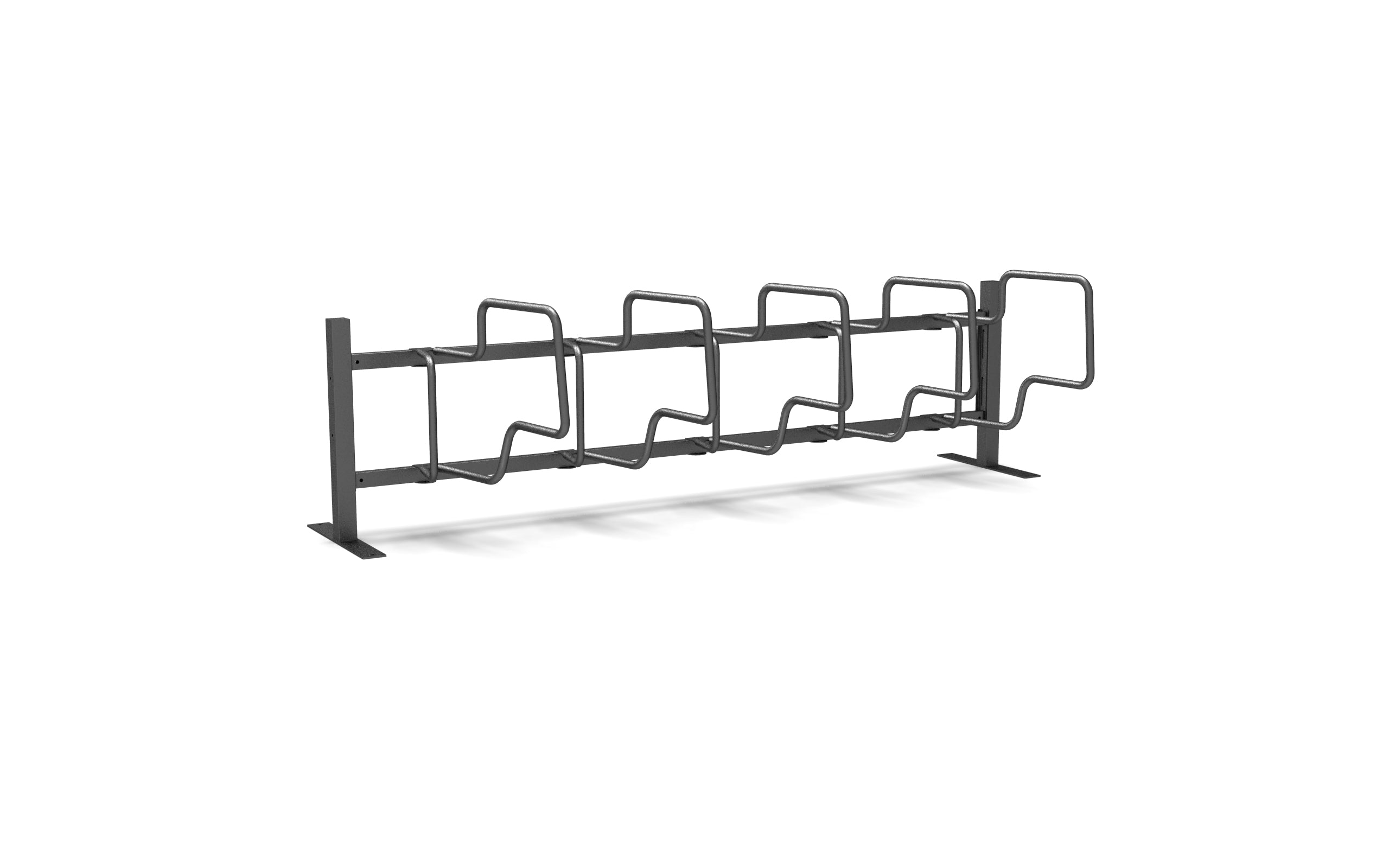 Pyöräteline CubiQ Premium, 1-puol, pinta-asennus