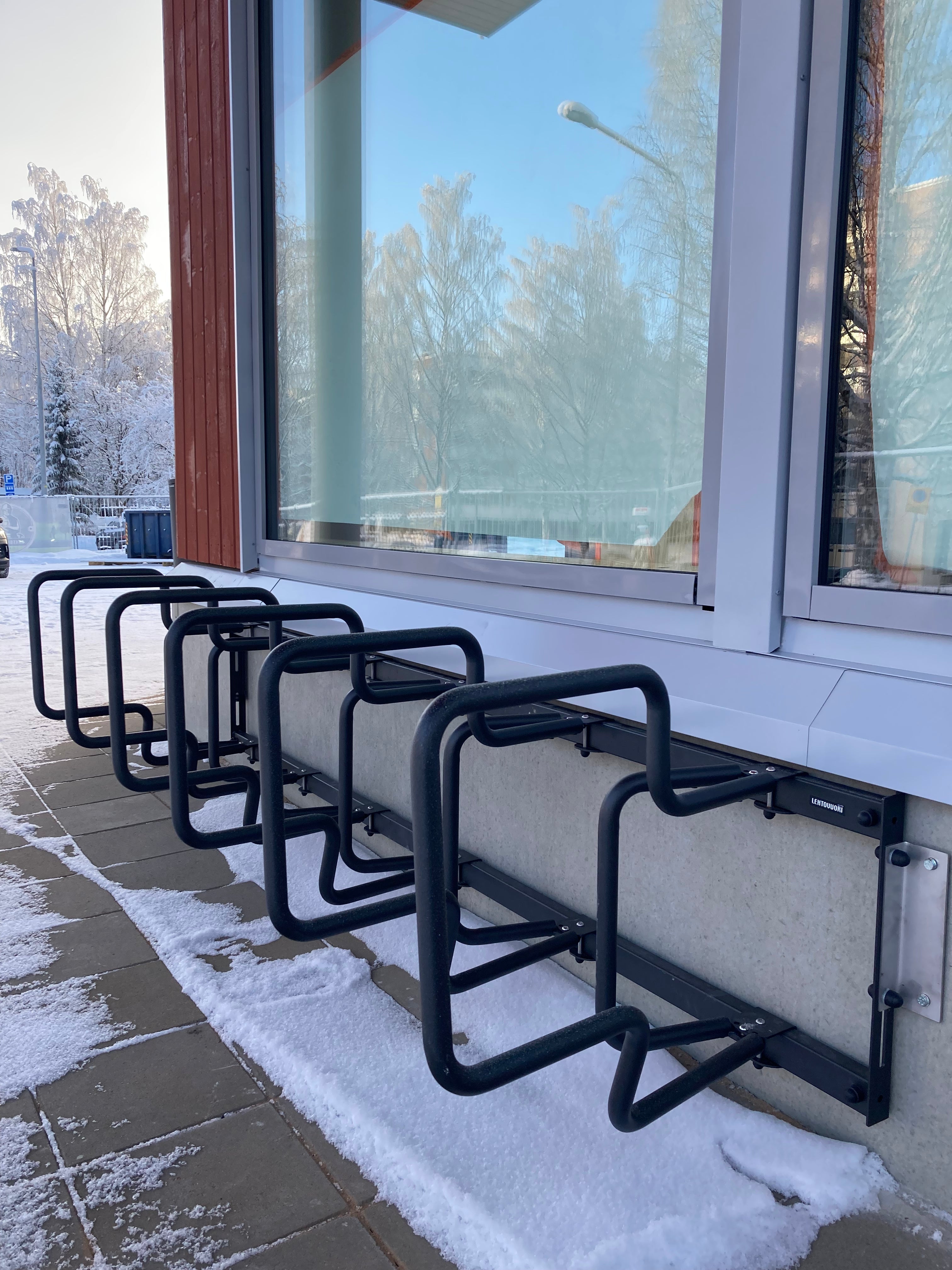 Pyöräteline CubiQ Premium, 1-puol, seinäkiinnitys