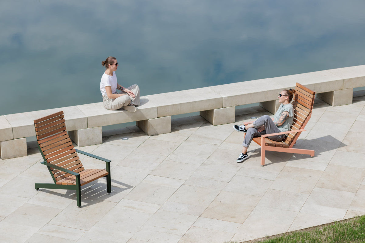 Aurinkotuoli mmcité Rivage RVK156t RVK156 - 202000 - ral1000 - Lehtovuori