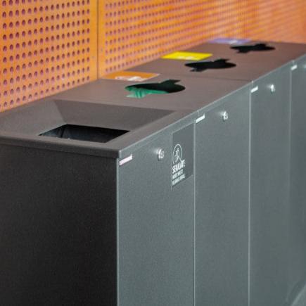 Lajitteluastia Edge 100 energiajae-kansi, maalattu - Lehtovuori