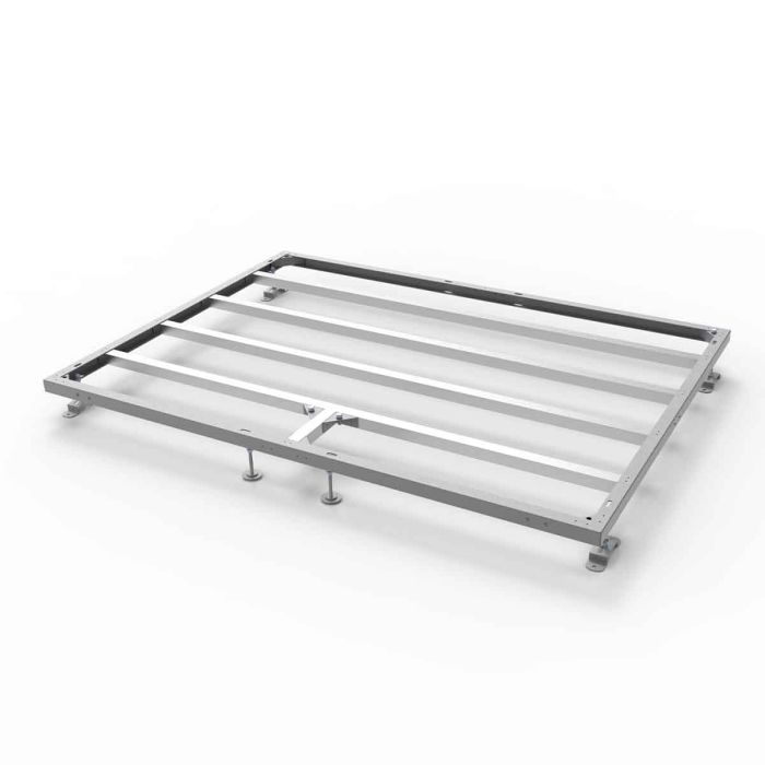 Jäteastiasuoja Modul 1 Asennusjalusta - Lehtovuori