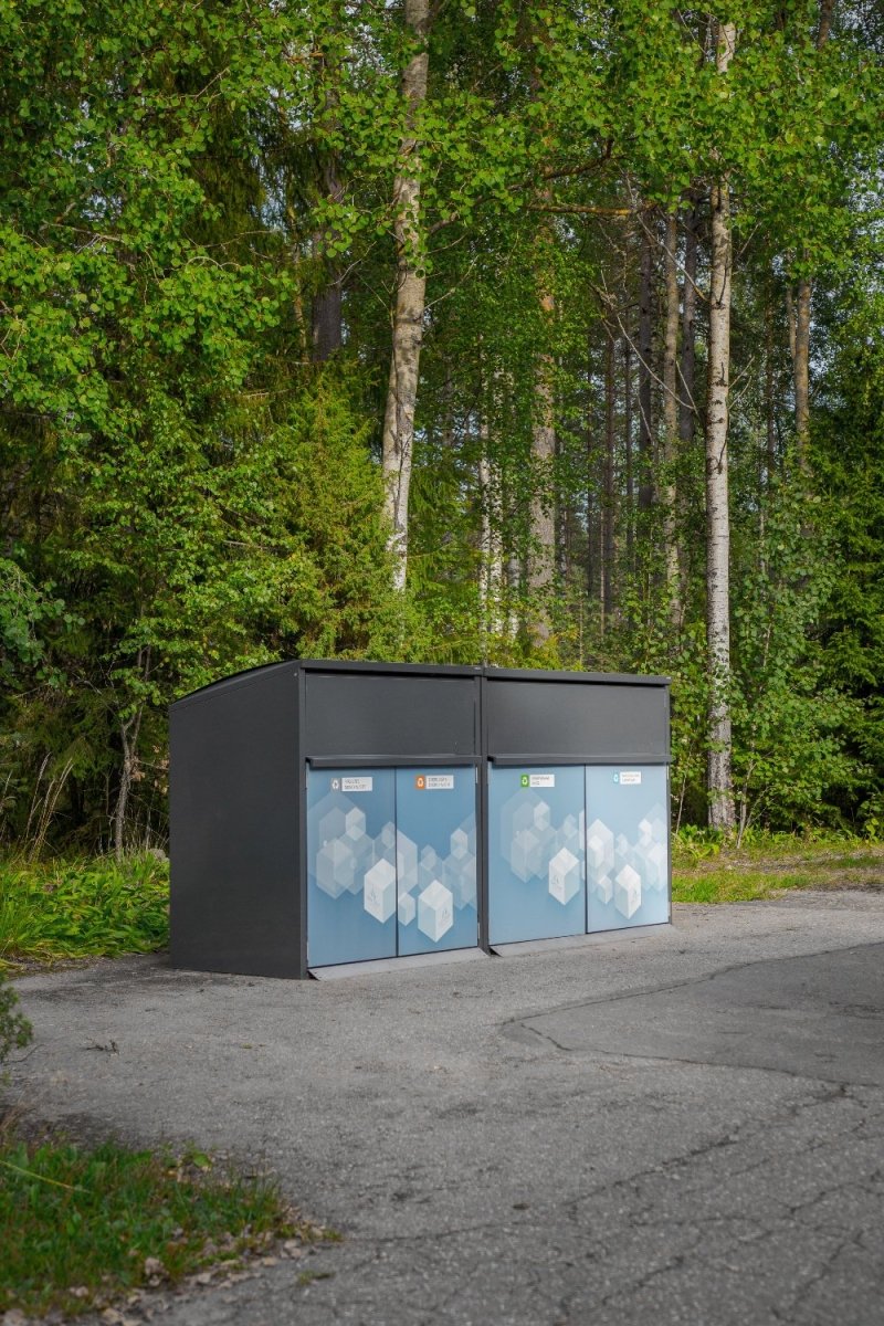 Jäteastiasuoja Modul Maxi - Lehtovuori