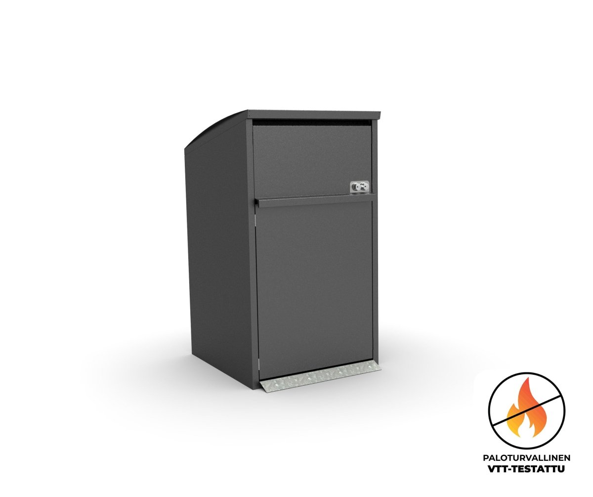 Jäteastiasuoja Modul Solo Paloturva - Lehtovuori