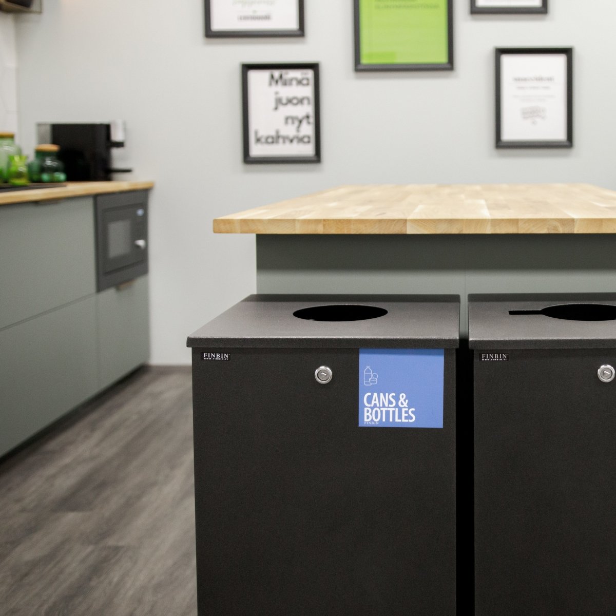 Lajitteluastia Edge 100 pullo - /tölkkikansi, maalattu 4128004MM-corten - Lehtovuori