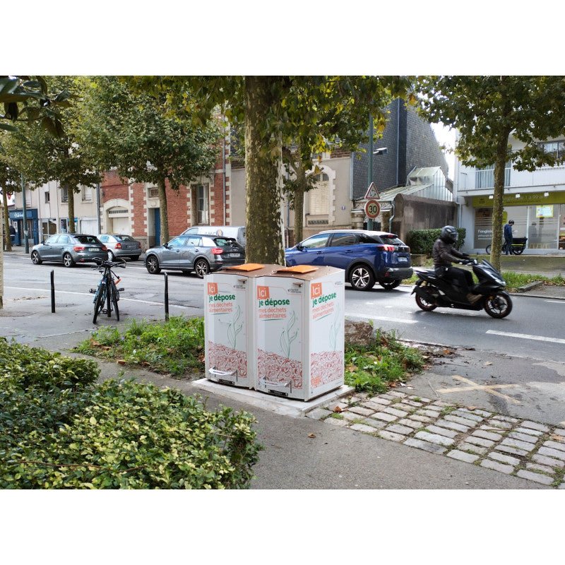 Lajitteluastia EkoCity 120 - Lehtovuori