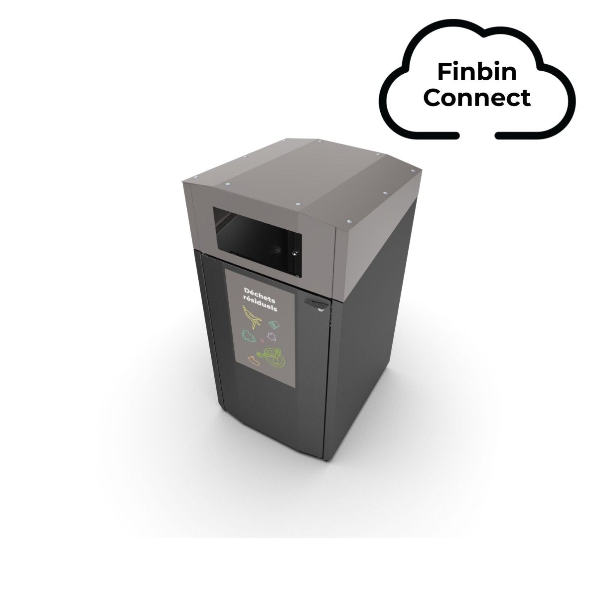 Lajitteluastia EkoCity Flow 240  - Lehtovuori