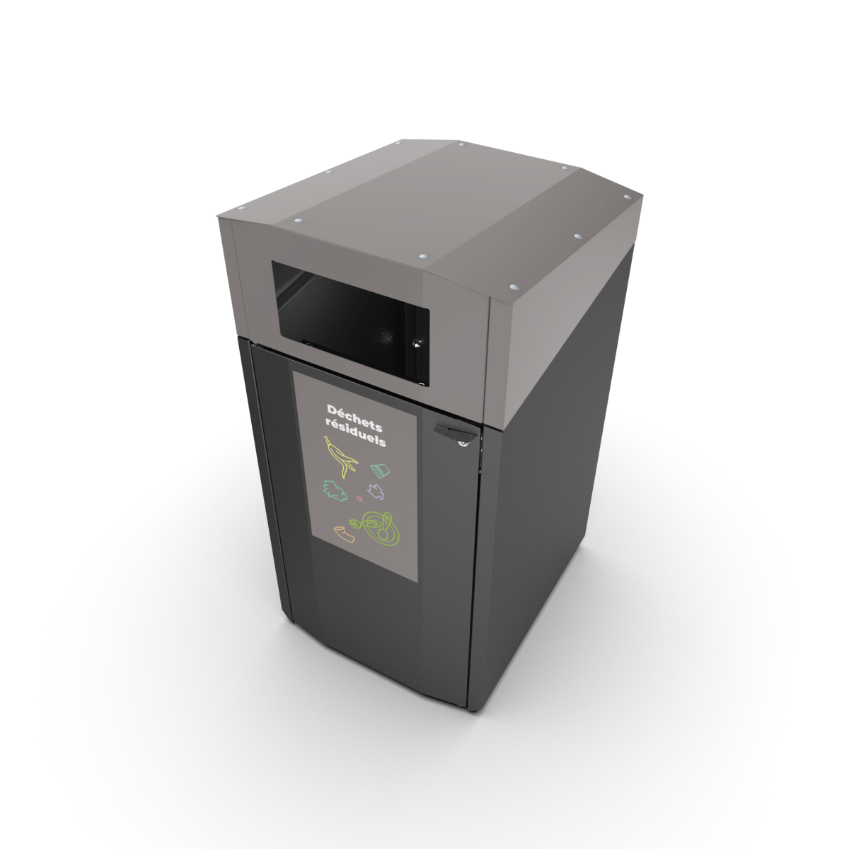 Lajitteluastia EkoCity Flow 240 - Lehtovuori