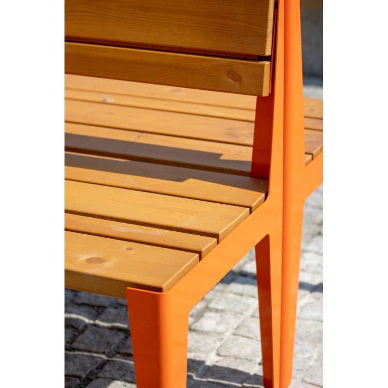 Penkki Kuru, selkänojalla, avoin pääty, SPM/M - Lehtovuori