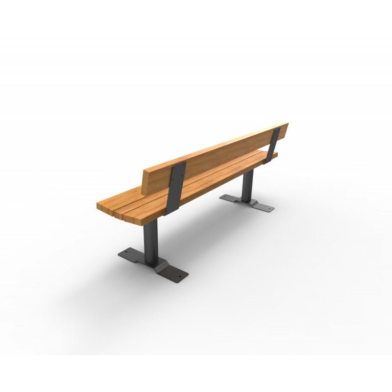 Penkki Kuusamo selkänojalla SPM/M vapaasti seisova - Lehtovuori