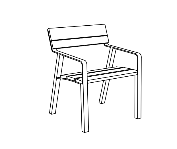 Penkki mmcité Aviela AVL157t AVL157 - 202000 - ral1000 - Lehtovuori