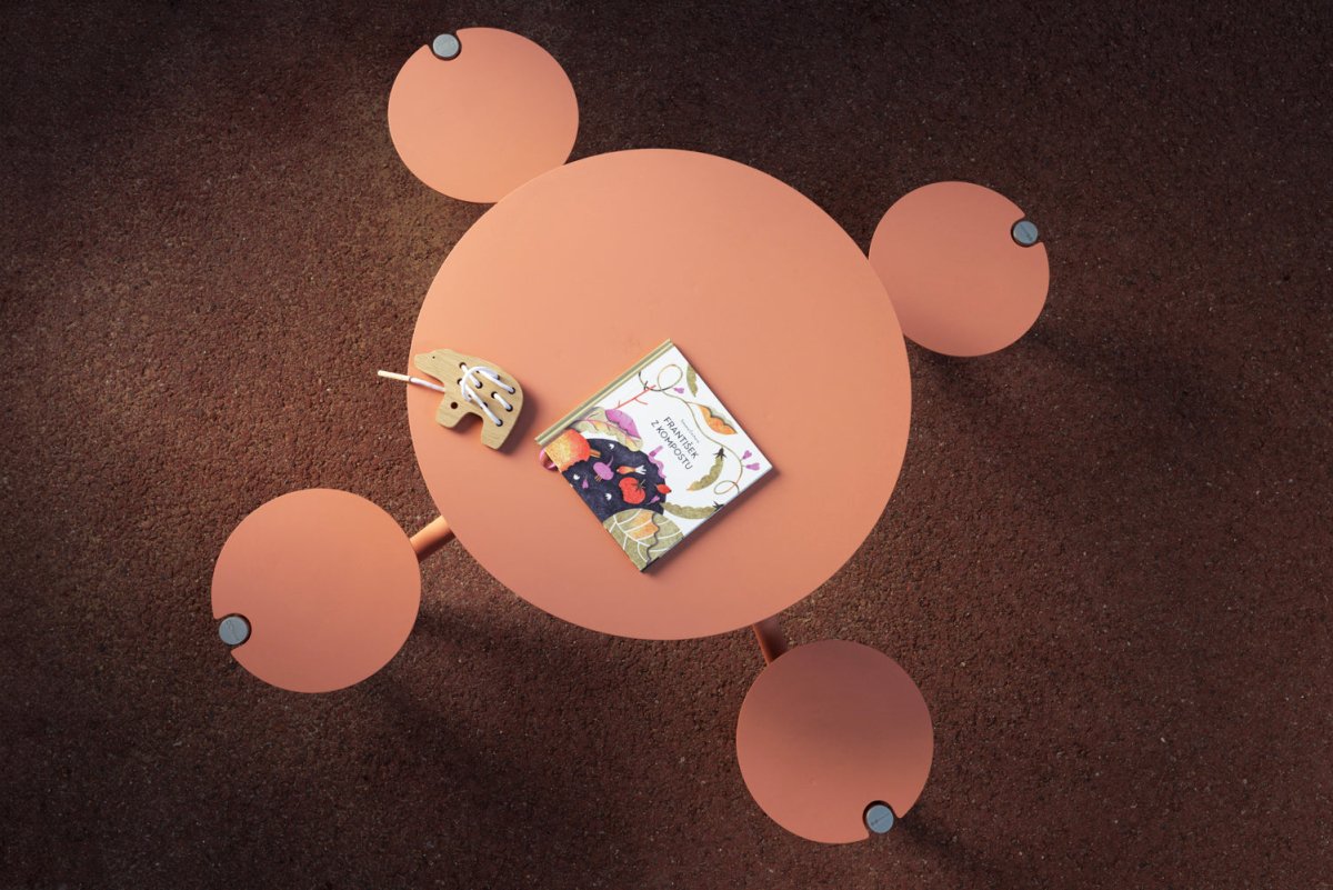 Penkkipöytä mmcité Orbit Baby BOB240 BOB240 - 002000 - ral1000 - Lehtovuori