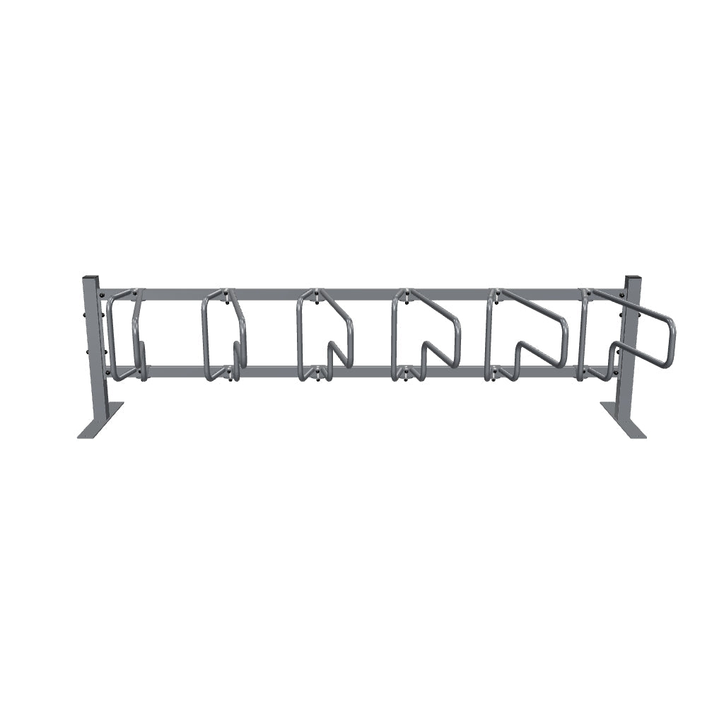 Pyöräteline CubiQ Standard, 1-puol, pinta-asennus