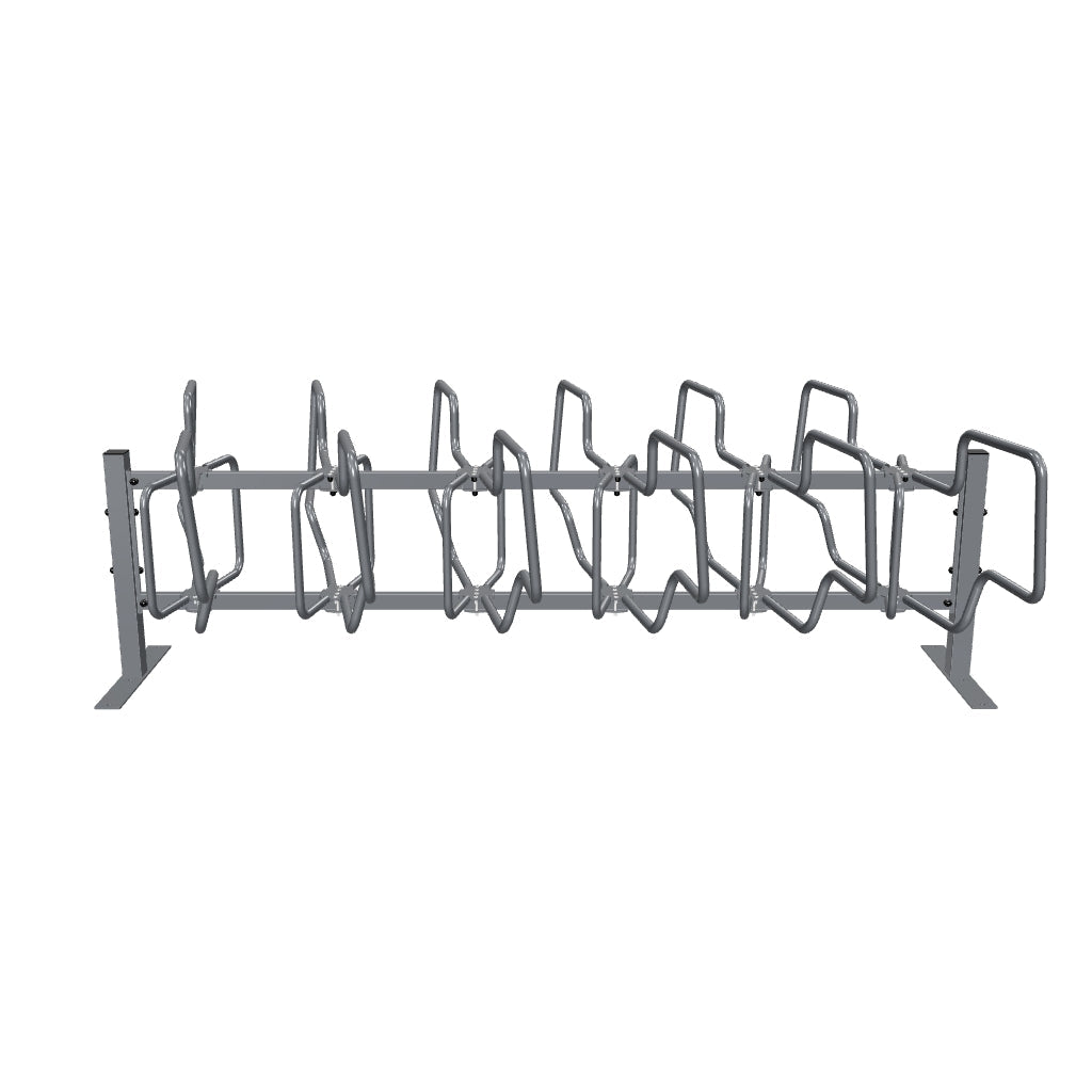 Pyöräteline CubiQ Premium, 2-puol, pinta-asennus