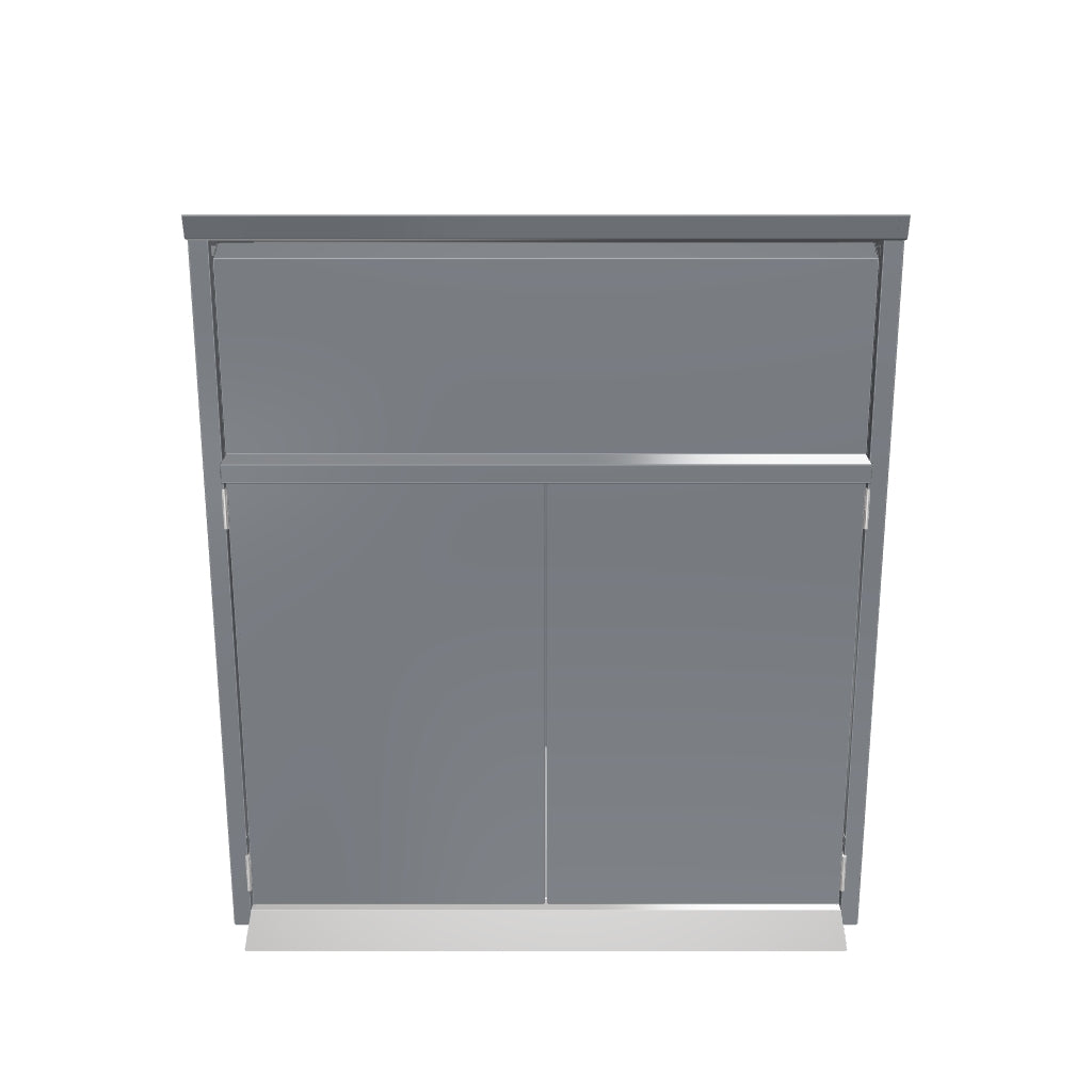 Paloturvallinen roskakatos Modul 1