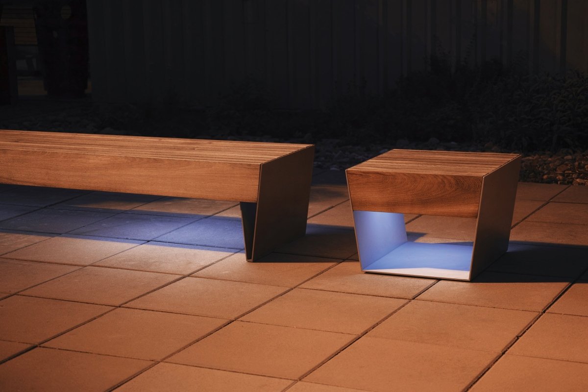 Puistonpenkki Blocq LBQ112t - Lehtovuori