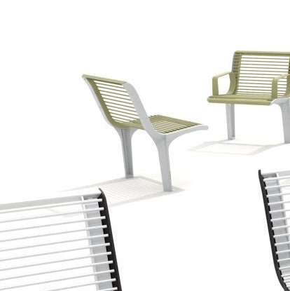 Puistonpenkki Emau Solo EMS252 - Lehtovuori