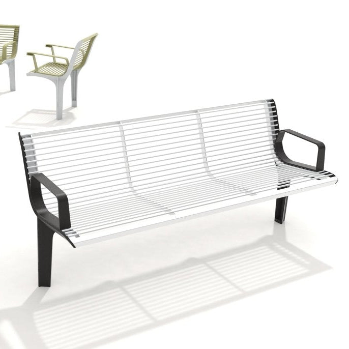 Puistonpenkki Emau Solo EMS256 - Lehtovuori