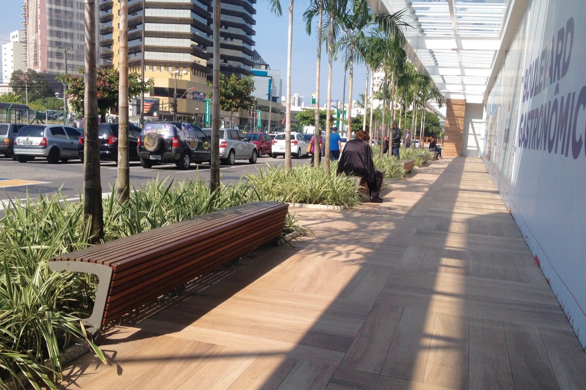 Puistonpenkki mmcité Landscape Compact LPC110t LPC110 - 202000 - ral1000 - Lehtovuori