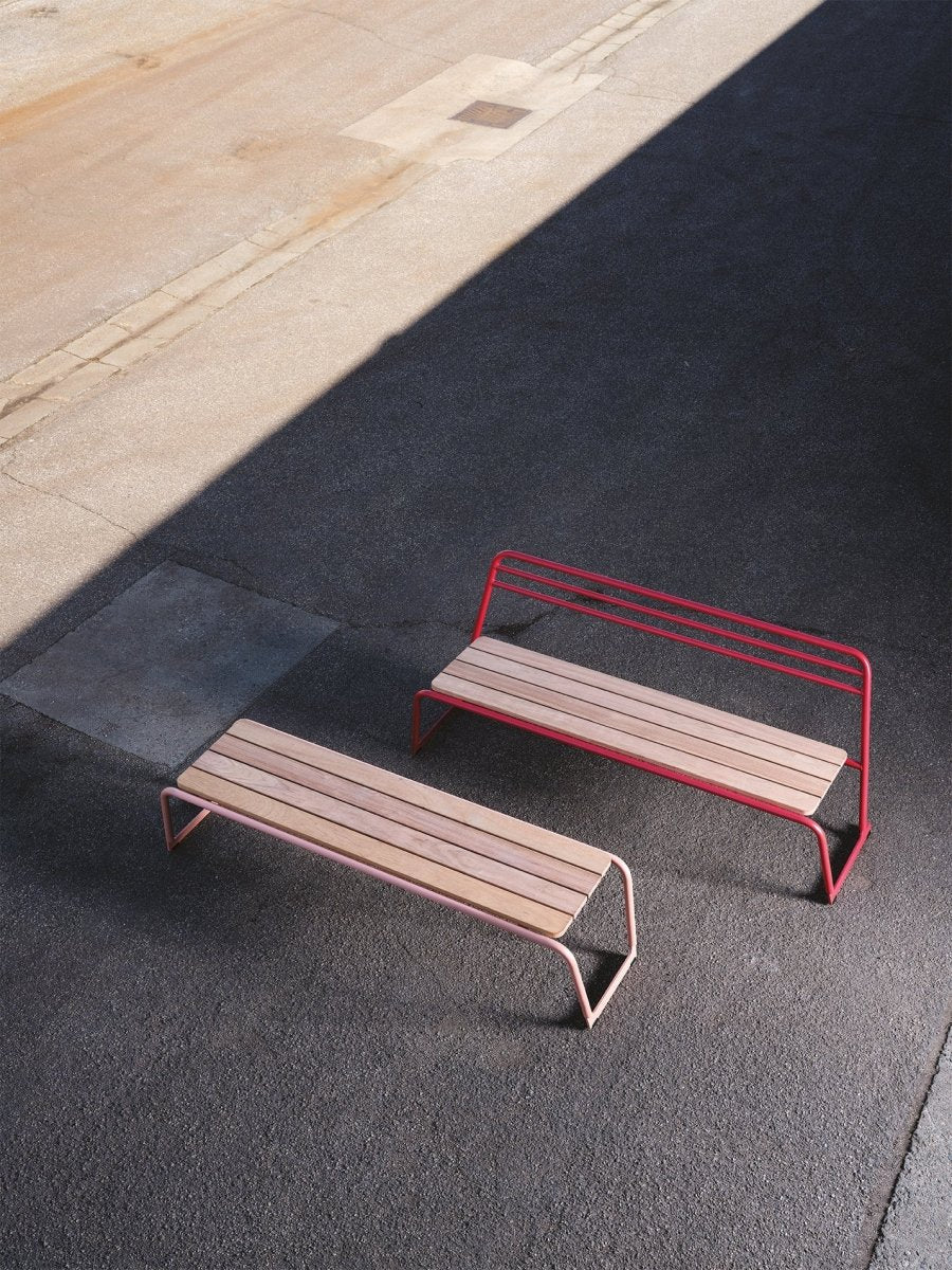 Puistonpenkki mmcité Linfa LNF111t LNF111 - 202000 - ral1000 - Lehtovuori