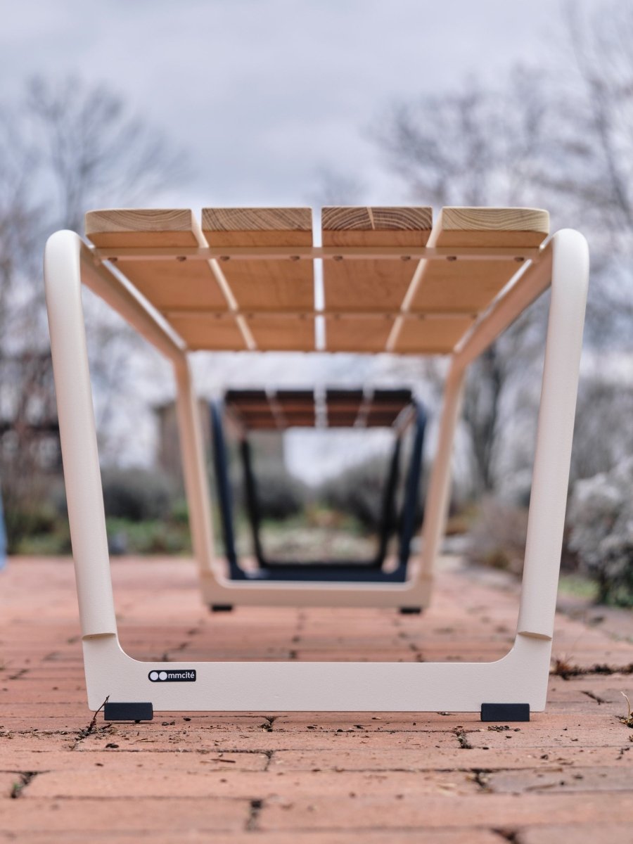 Puistonpenkki mmcité Linfa LNF111t LNF111 - 202000 - ral1000 - Lehtovuori