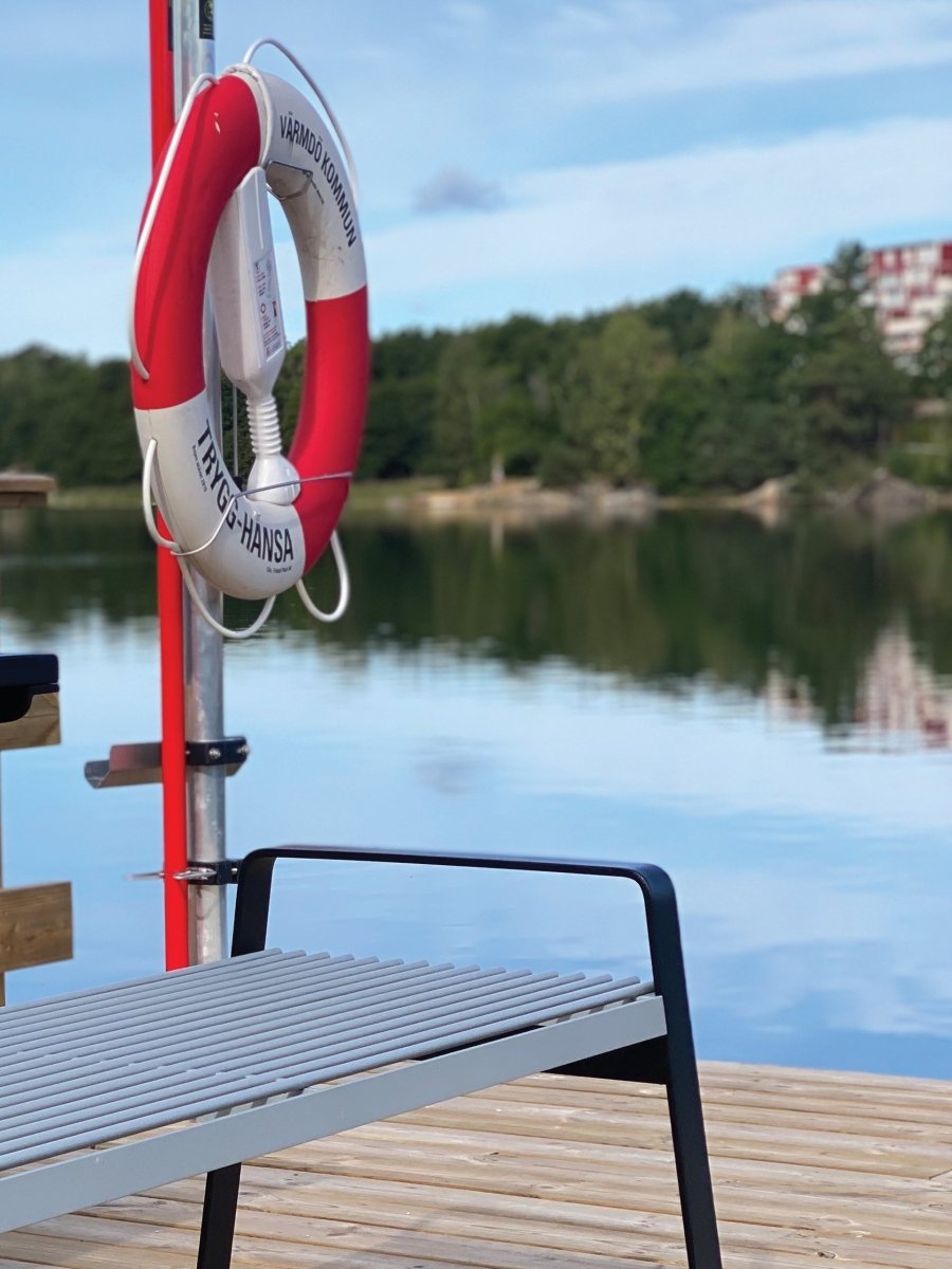 Puistonpenkki mmcité Preva Urbana LPU221 LPU221 - 002000 - ral1000 - Lehtovuori