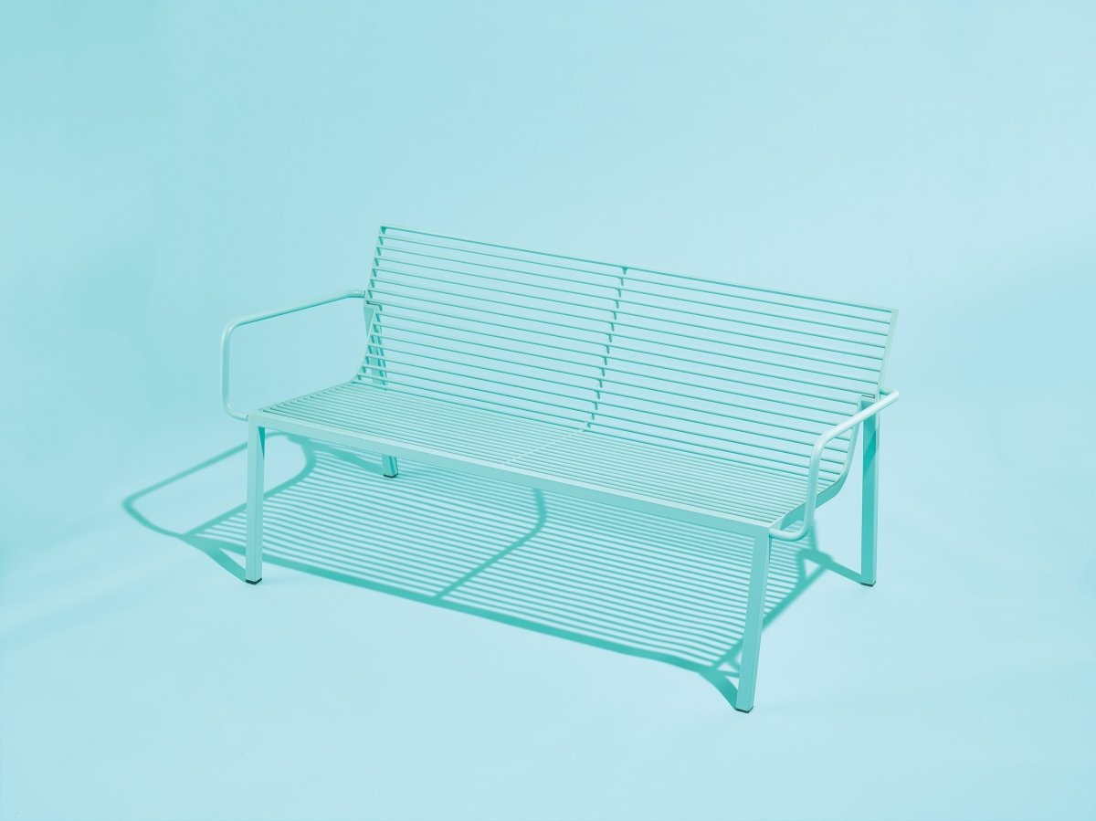 Puistonpenkki mmcité Stack STC255 STC255 - 002000 - ral1000 - Lehtovuori