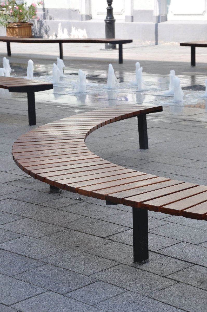 Puistonpenkki Vera Solo LVS610t - Lehtovuori