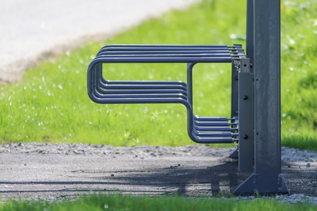 Pyöräteline CubiQ Standard 1 - puol 3pp, välitys 500 mm, seinäkiinnitys 1000312SPM - 1 - Lehtovuori