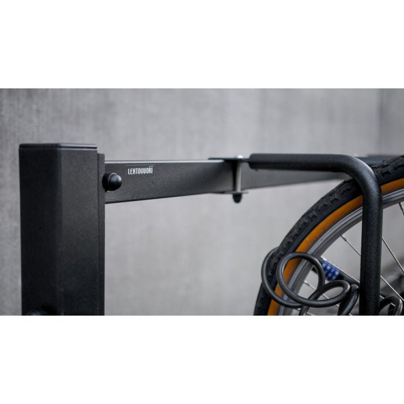 Pyöräteline CubiQ Standard 1 - puol 4pp, välitys 500 mm, pinta - asennus - Lehtovuori