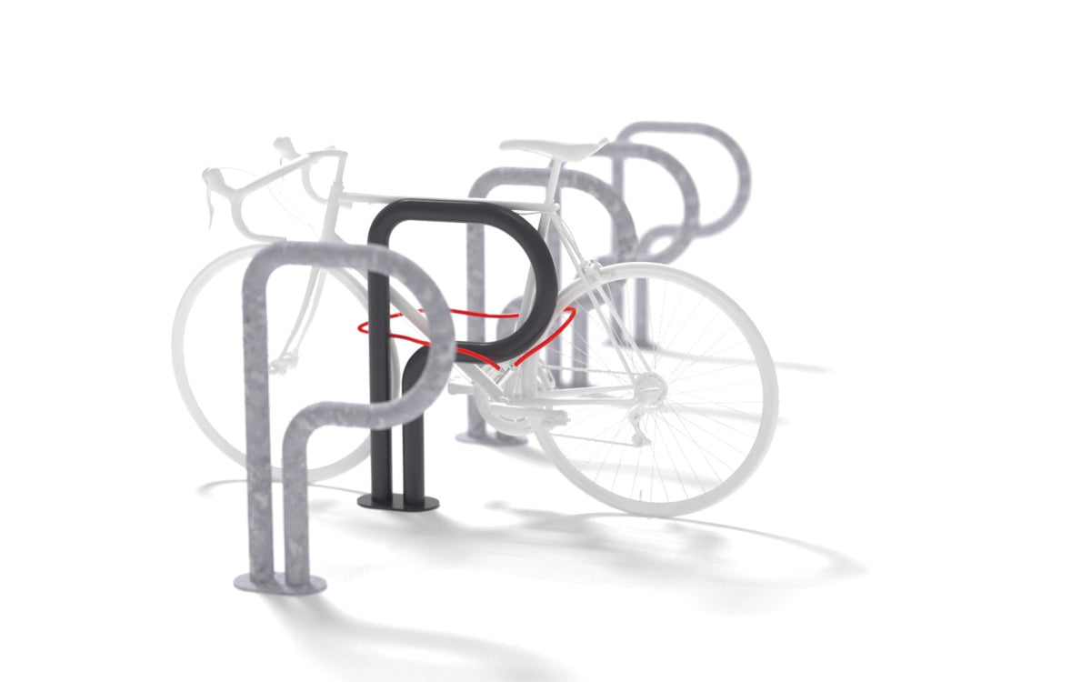 Pyöräteline mmcité Bikepark BPK140 BPK140 - 002000 - ral1000 - Lehtovuori