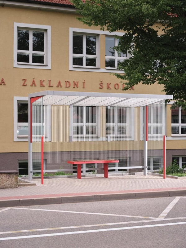 Pysäkkikatos mmcité Nubo NUB310a-SS
