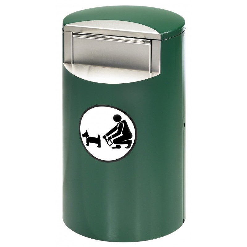 Roska-astia CITY 140 DOGGY/HYGIENIA, maalattu