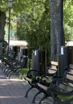 Roska - astia CITY 140, maalattu - Lehtovuori