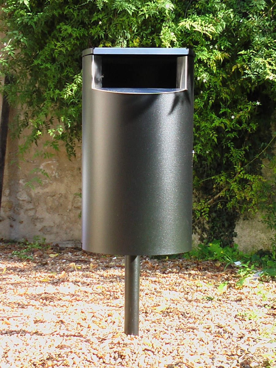 Roska-astia CITY 60, maalattu, magneettikiinnityksellä