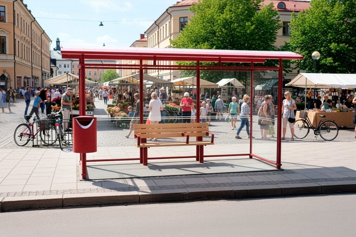 Roska - astia Ellipse 60, maalattu V461060X1-corten - Lehtovuori