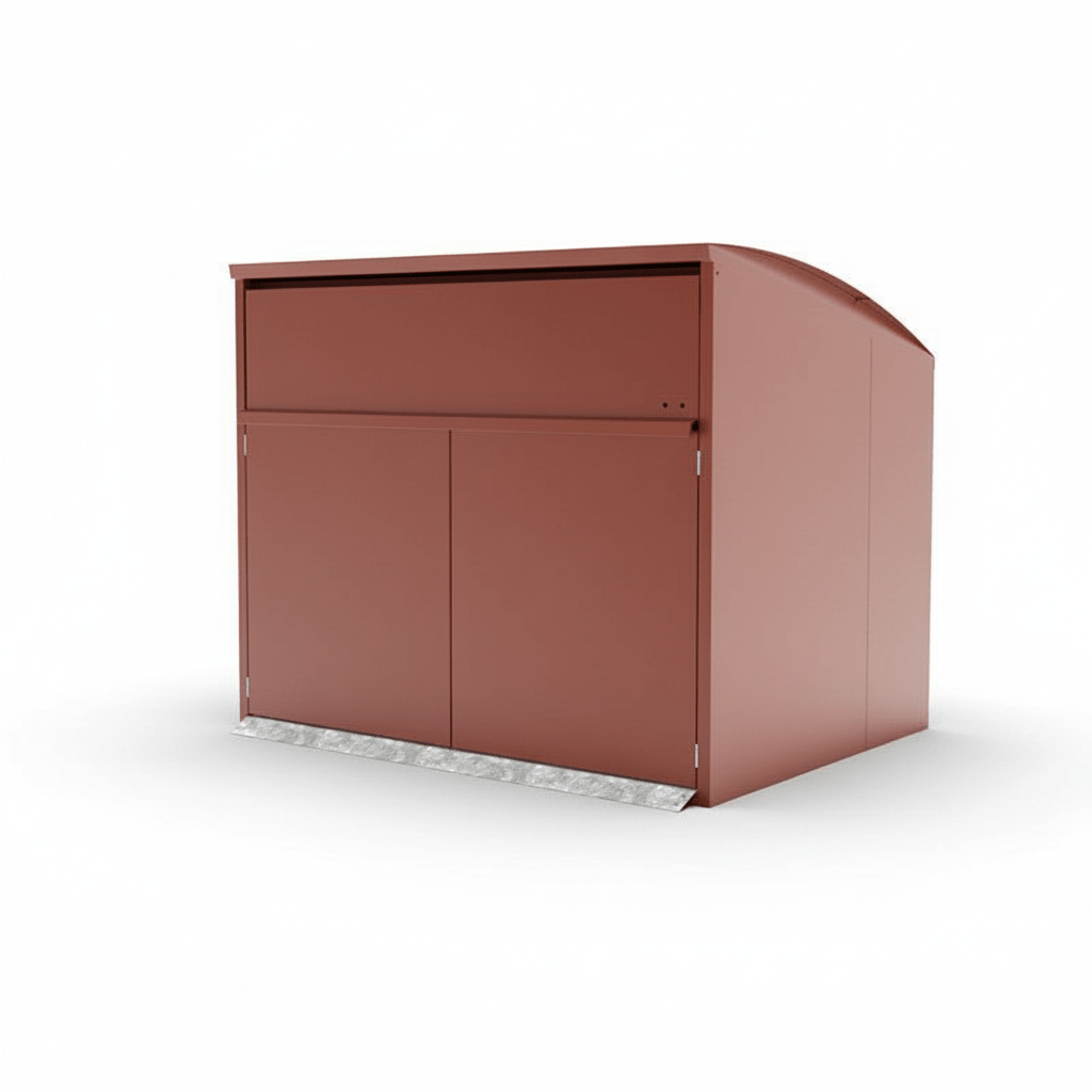 Roskakatos Modul Maxi 001092-corten - Lehtovuori
