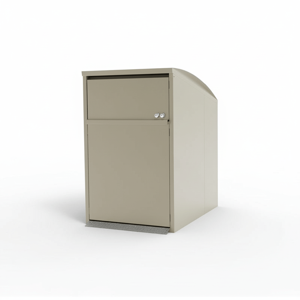 Roskakatos Modul Maxi Single 001102-corten - Lehtovuori