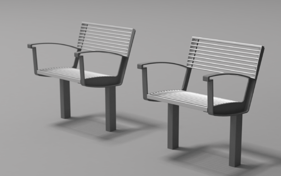 Tuoli mmcité Intervera LVR457 LVR457 - 002000 - ral1000 - Lehtovuori