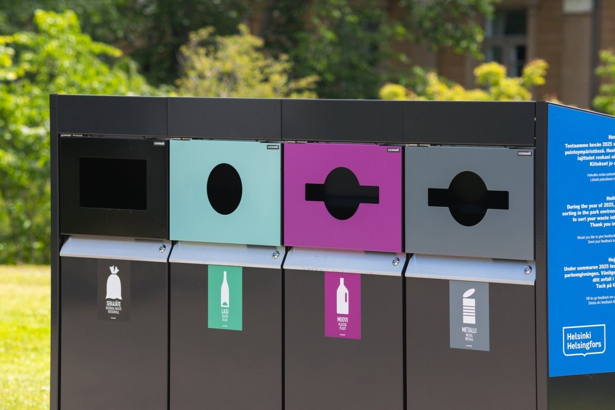 Ulkolajitteluastia Loop 009733 - Lehtovuori